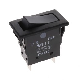 1 pcs : WR11AF/CUL - SWITCH ROCKER SPST 15A 125V