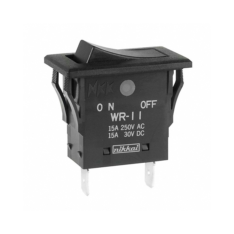 1 pcs : WR11AFN - SWITCH ROCKER SPST 15A 125V