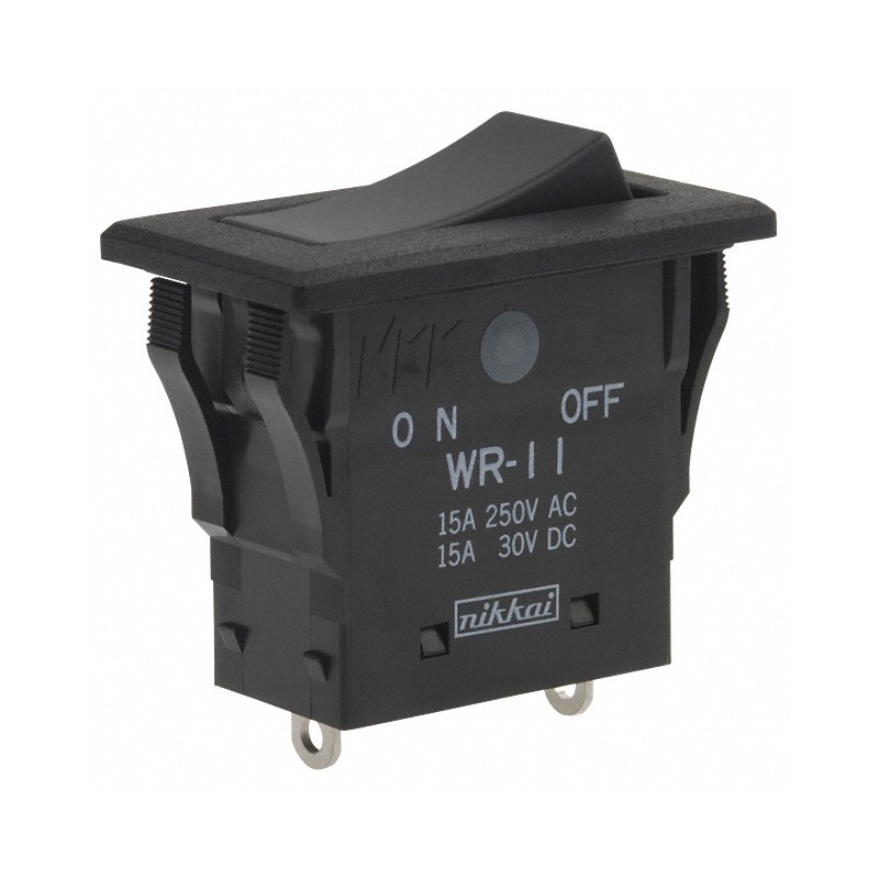 1 pcs : WR11AS - SWITCH ROCKER SPST 15A 125V