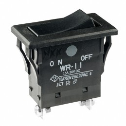 1 pcs : WR11AT - SWITCH ROCKER SPST 15A 125V