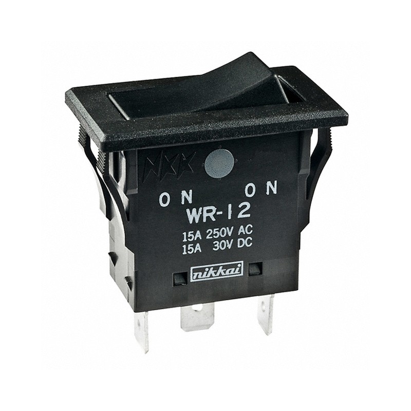 1 pcs : WR12AF - SWITCH ROCKER SPDT 15A 125V