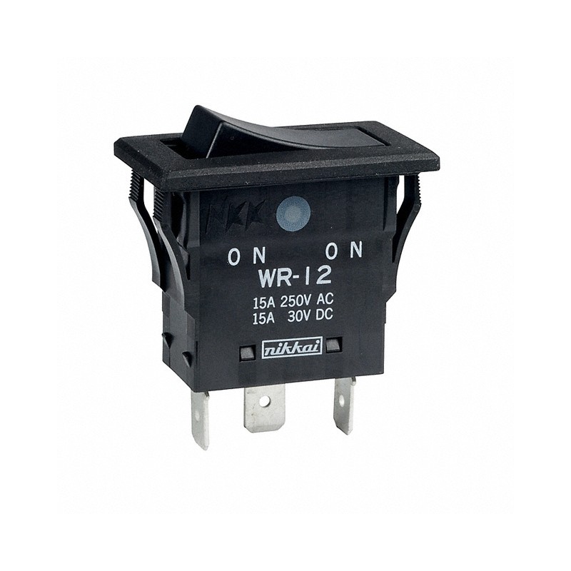1 pcs : WR12AFN - SWITCH ROCKER SPDT 15A 125V