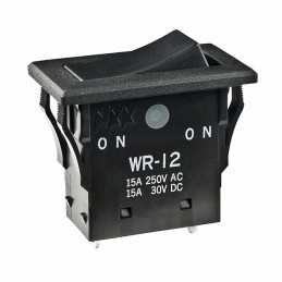 1 pcs : WR12ASN - SWITCH ROCKER SPDT 15A 125V