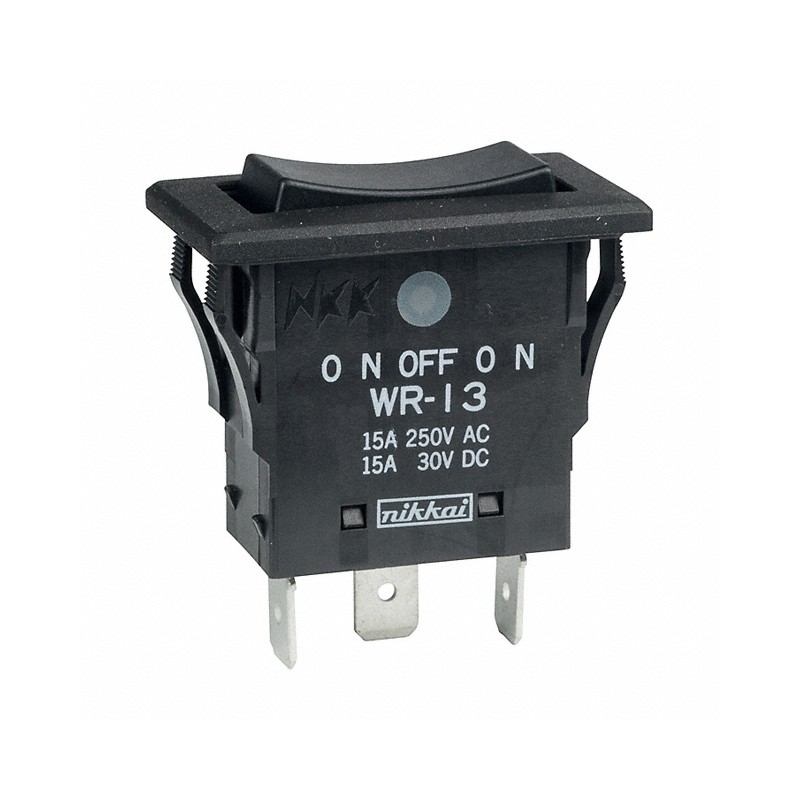 1 pcs : WR13AFN - SWITCH ROCKER SPDT 15A 125V