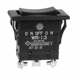 1 pcs : WR13AT - SWITCH ROCKER SPDT 15A 125V