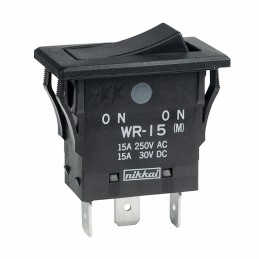 1 pcs : WR15AFN - SWITCH ROCKER SPDT 15A 125V