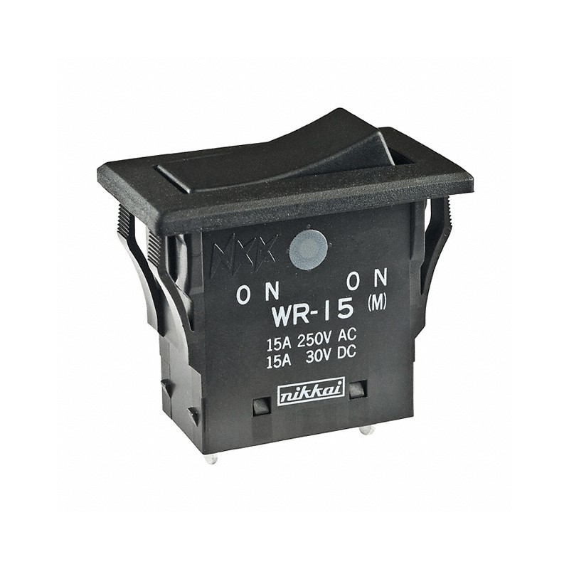 1 pcs : WR15AS - SWITCH ROCKER SPDT 15A 125V