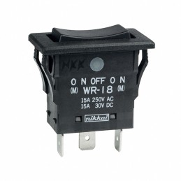 1 pcs : WR18AFN - SWITCH ROCKER SPDT 15A 125V