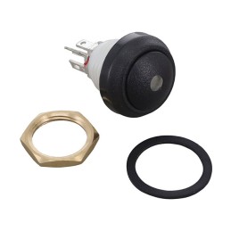 1 pcs : WSA48-1-RB-B-BK-B - PBS 12MM SPDT 5A 28V UL61058 MOM