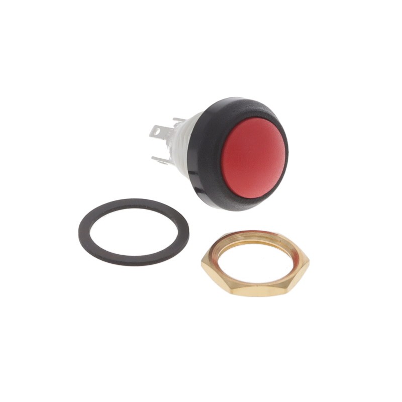 1 pcs : WSA48-1-RB-N-RD-B - PBS 12MM SPDT 5A 28V UL61058 MOM