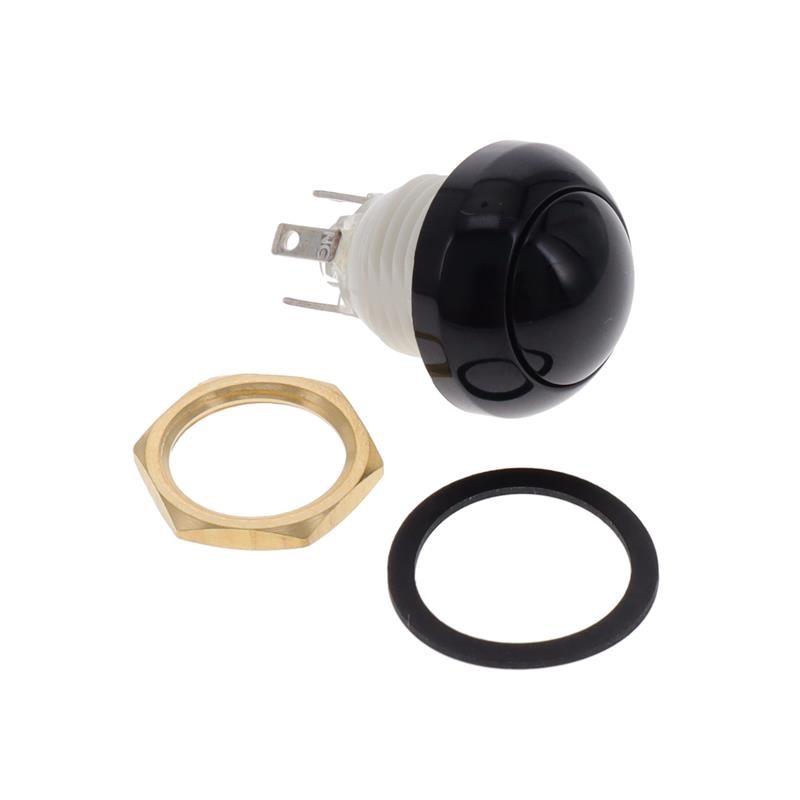 1 pcs : WSA48-1-RM-N-BK-B - SWITCH PUSHBUTTON 5A 125V