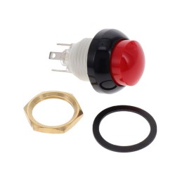 1 pcs : WSA48-1-RM-N-HRD-B - SWITCH PUSHBUTTON 5A 125V