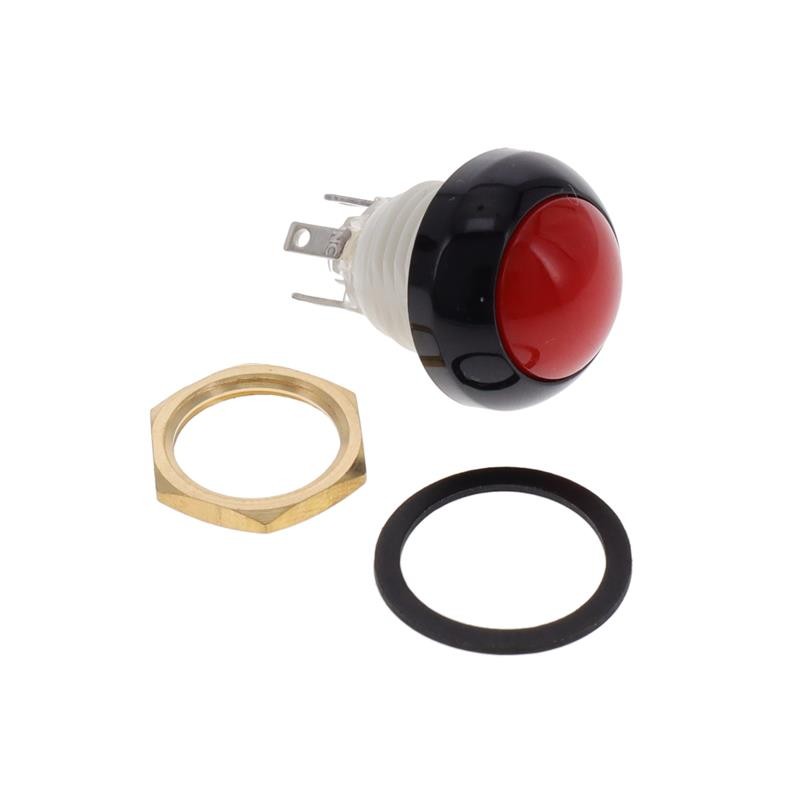 1 pcs : WSA48-1-RM-N-RD-B - SWITCH PUSHBUTTON 5A 125V