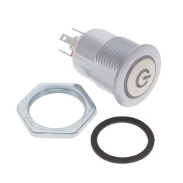 1 pcs : WSA57M-213N - PBS 16MM SPDT 5A 28V UL61058 MAI