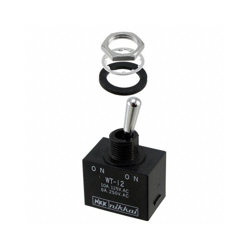 1 pcs : WT12S - SWITCH TOGGLE SPDT 10A 125V