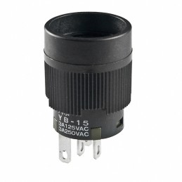 1 pcs : YB15CKW01 - SWITCH PUSHBUTTON SPDT 3A 125V