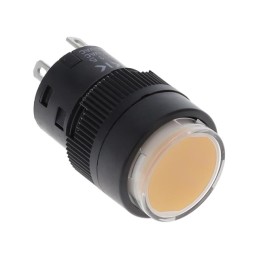 1 pcs : YB15CKW01-5D-JD - SWITCH PUSHBUTTON SPDT 3A 125V