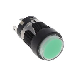 1 pcs : YB15MKG01-5F12-JF - SWITCH PUSH SPDT 0.4VA 28V