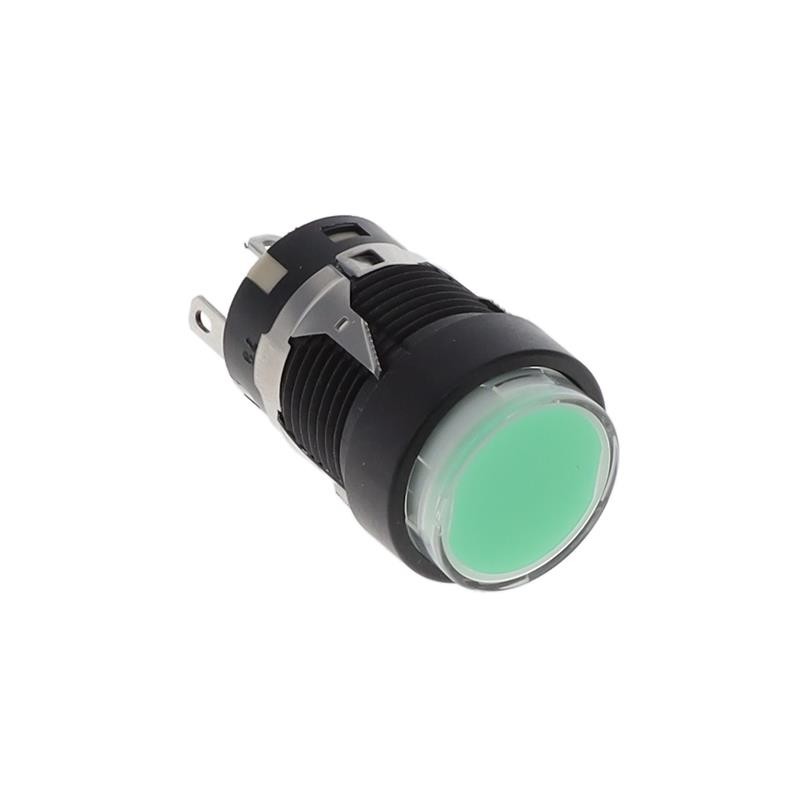 1 pcs : YB15MKG01-5F12-JF - SWITCH PUSH SPDT 0.4VA 28V