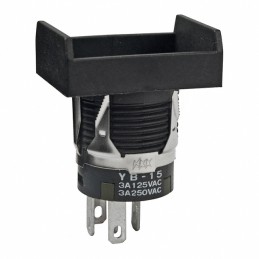 1 pcs : YB15NKW01 - SWITCH PUSHBUTTON SPDT 3A 125V