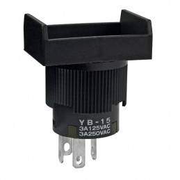 1 pcs : YB15RKW01 - SWITCH PUSHBUTTON SPDT 3A 125V