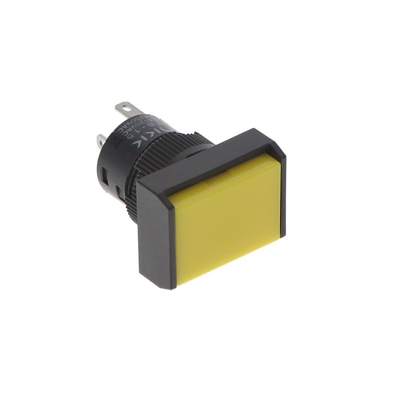 1 pcs : YB15RKW01-EB - SWITCH PUSHBUTTON SPDT 3A 125V