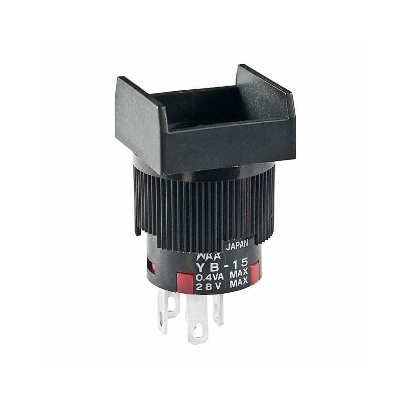 1 pcs : YB15SKG01 - SWITCH PUSH SPDT 0.4VA 28V