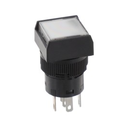 1 pcs : YB15SKW01-5D24-JB - SWITCH PUSHBUTTON SPDT 3A 125V