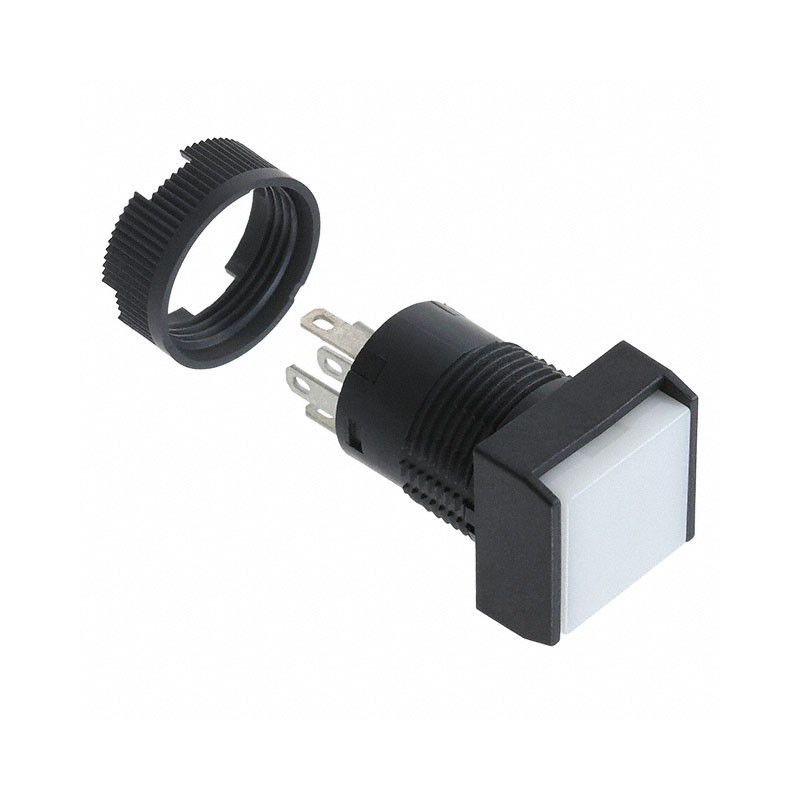 1 pcs : YB15SKW01-BB - SWITCH PUSHBUTTON SPDT 3A 125V