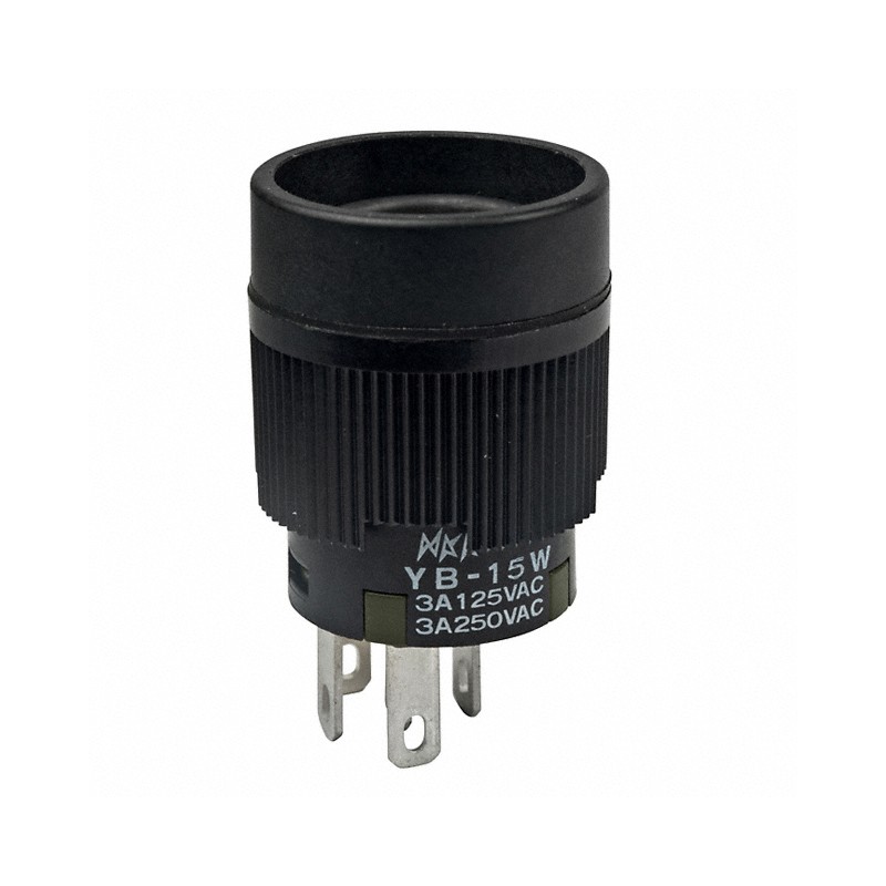 1 pcs : YB15WCKW01 - SWITCH PUSHBUTTON SPDT 3A 125V
