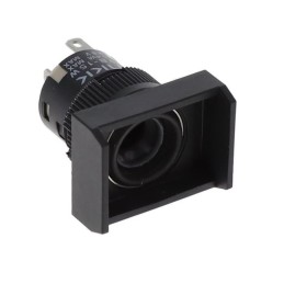 1 pcs : YB15WRKG01 - SWITCH PUSHBUTTON SPDT 0.4VA 28V