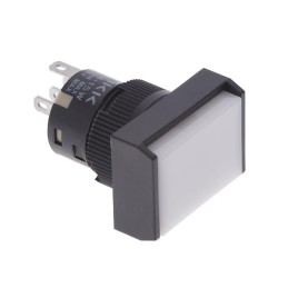 1 pcs : YB15WRKG01-BB - SWITCH PUSHBUTTON SPDT 0.4VA 28V