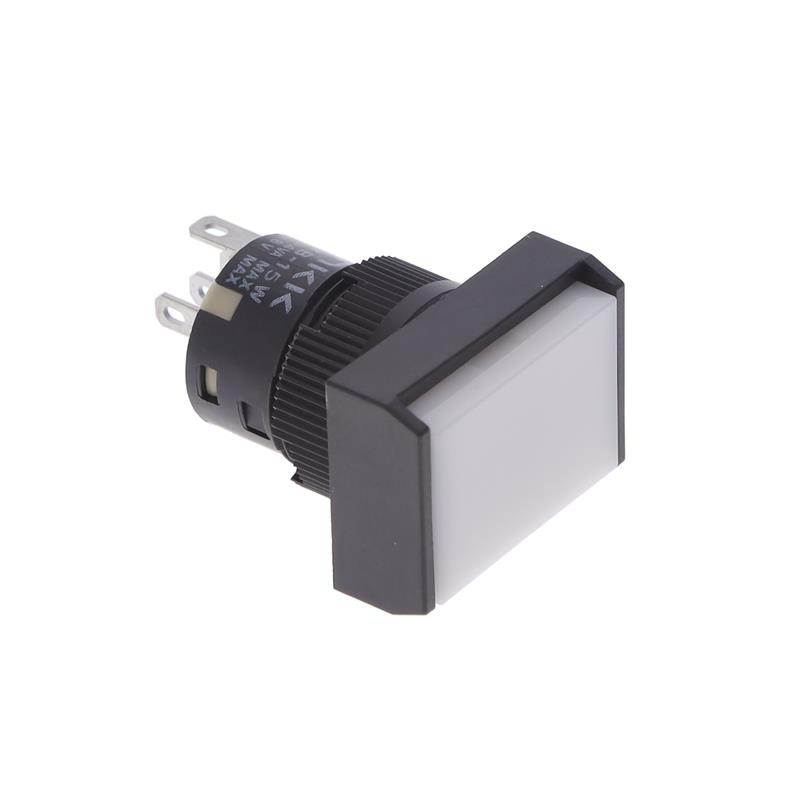 1 pcs : YB15WRKG01-BB - SWITCH PUSHBUTTON SPDT 0.4VA 28V