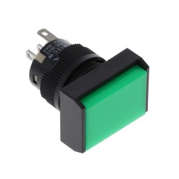 1 pcs : YB15WRKG01-FB - SWITCH PUSH SPDT 0.4VA 28V