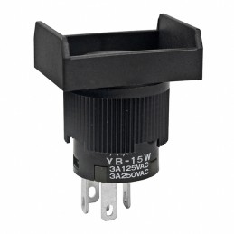 1 pcs : YB15WRKW01 - SWITCH PUSHBUTTON SPDT 3A 125V