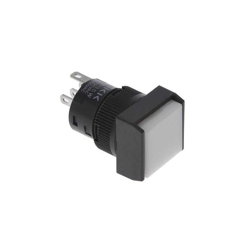 1 pcs : YB15WSKW01-BB - SWITCH PUSHBUTTON SPDT 3A 125V