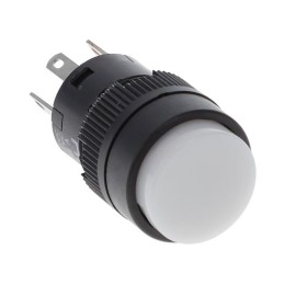 1 pcs : YB16CKW01-BB - SWITCH PUSHBUTTON SPDT 3A 125V