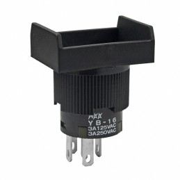 1 pcs : YB16RKW01 - SWITCH PUSHBUTTON SPDT 3A 125V