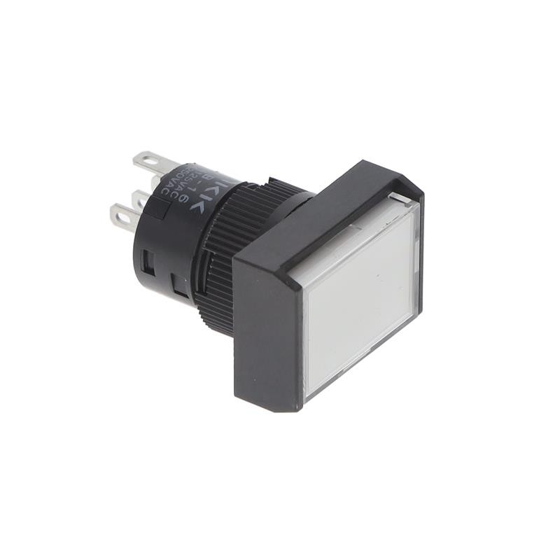 1 pcs : YB16RKW01-2CF12-JB - SWITCH PUSHBUTTON SPDT 3A 125V