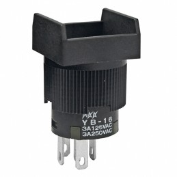 1 pcs : YB16SKW01 - SWITCH PUSHBUTTON SPDT 3A 125V