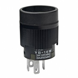 1 pcs : YB16WCKW01 - SWITCH PUSHBUTTON SPDT 3A 125V