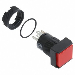 1 pcs : YB16WSKW01-CB - SWITCH PUSHBUTTON SPDT 3A 125V