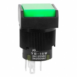 1 pcs : YB16WSKW01-FB - SWITCH PUSHBUTTON SPDT 3A 125V