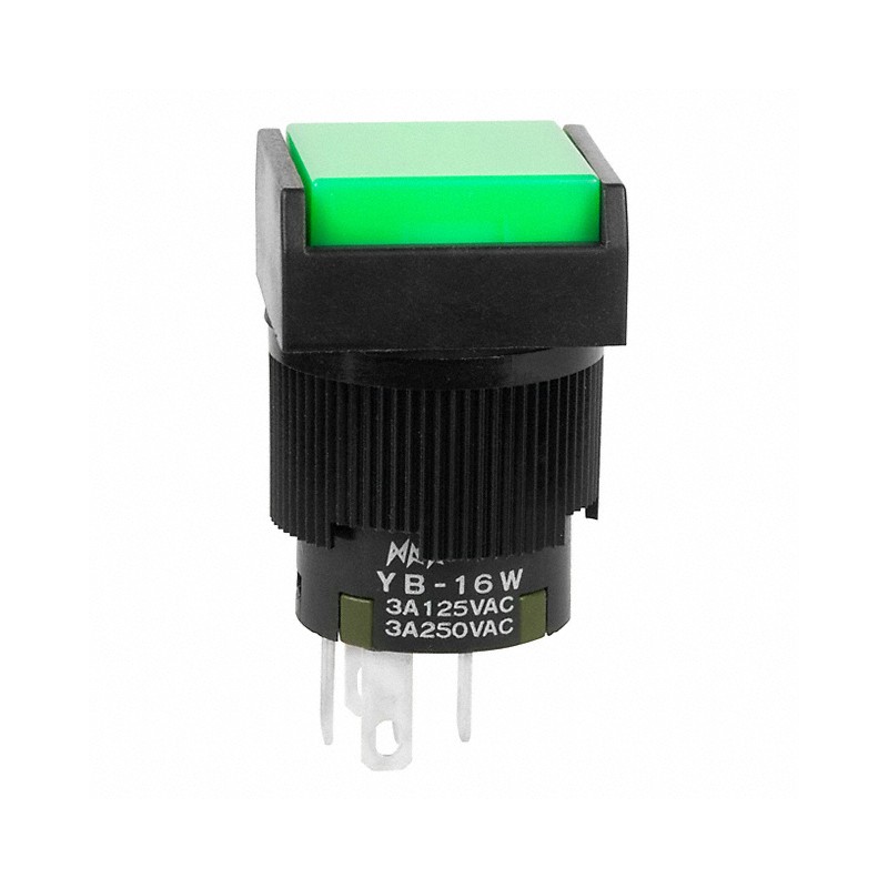 1 pcs : YB16WSKW01-FB - SWITCH PUSHBUTTON SPDT 3A 125V