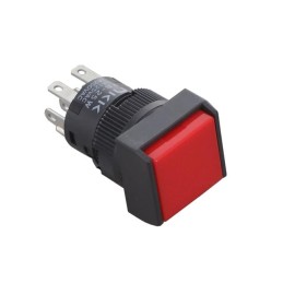 1 pcs : YB25WSKW01-CB - SWITCH PUSHBUTTON DPDT 3A 125V