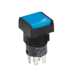 1 pcs : YB25WSKW01-GB - SWITCH PUSHBUTTON DPDT 3A 125V