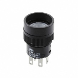 1 pcs : YB26CKW01 - SWITCH PUSHBUTTON DPDT 3A 125V