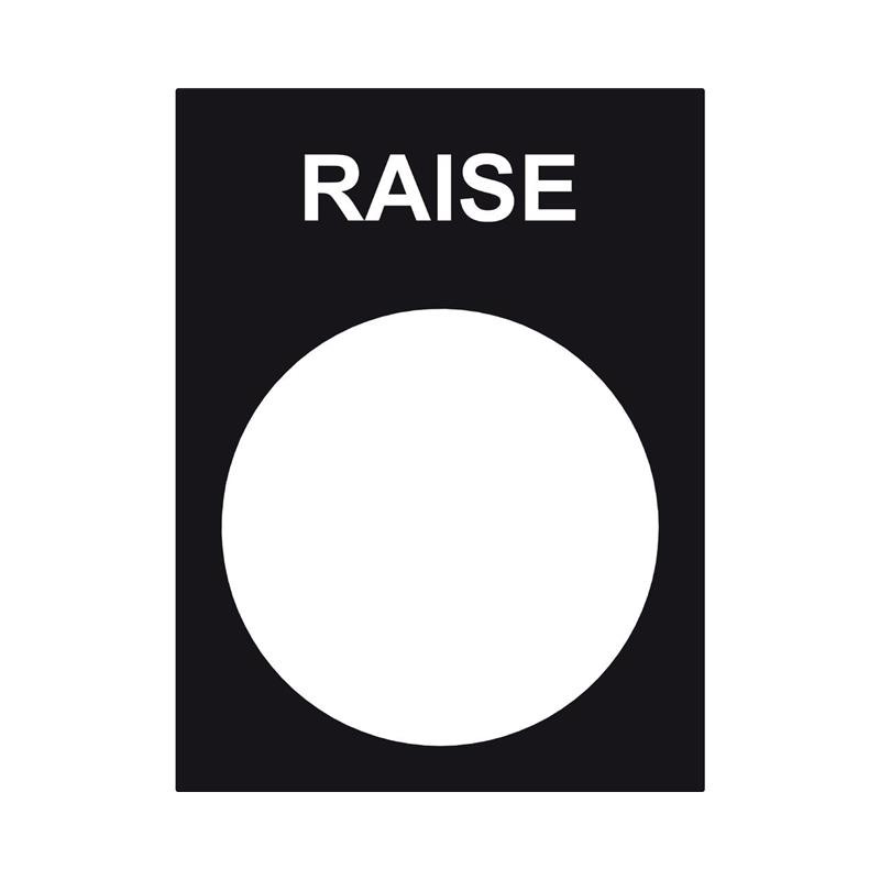 1 pcs : ZB2BY2335 - NAMEPLATE (R