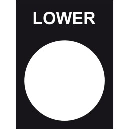 1 pcs : ZB2BY2337 - NAMEPLATE (L