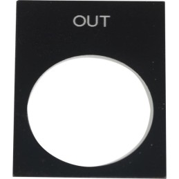 1 pcs : ZB2BY2339 - NAMEPLATE (O